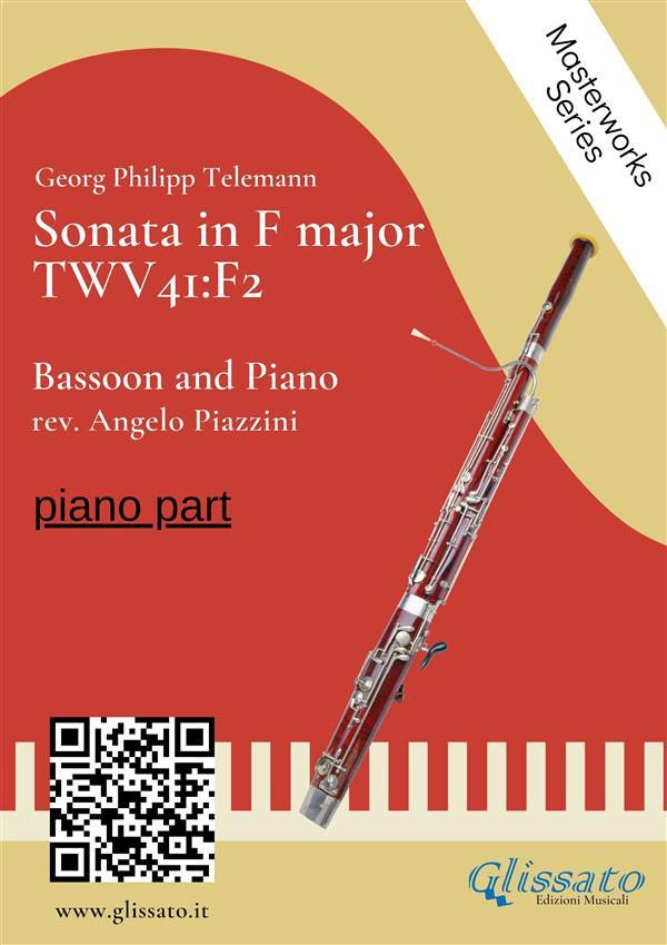 (piano part) Sonata in F major - Bassoon and Piano