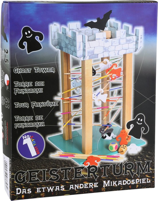 small foot 7656 - Geisterturm Geschicklichkeitsspiel Holz Höhe: 30 cm