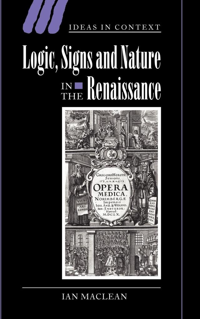 Logic Signs and Nature in the Renaissance