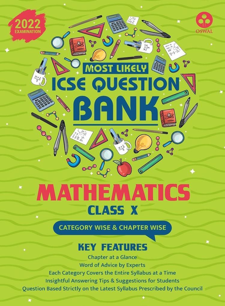 Most Likely Question Bank - Mathematics