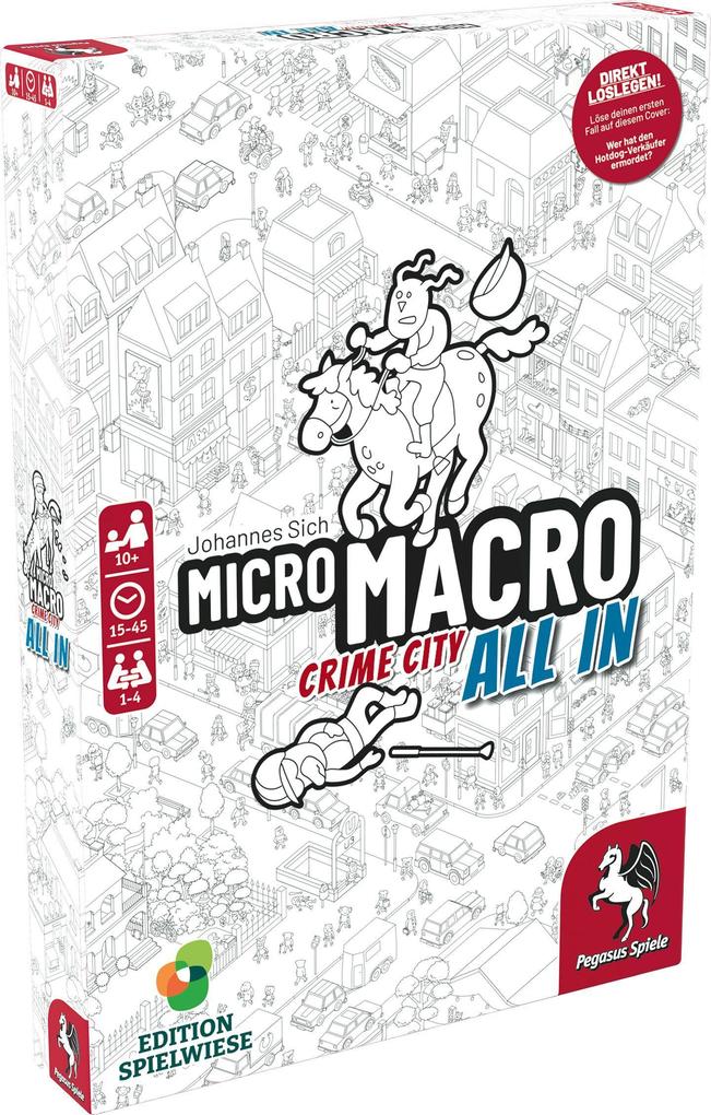 Image of MicroMacro: Crime City 3 - All In (Edition Spielwiese)