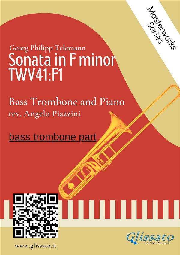 (trombone part) Sonata in F minor - Bass Trombone and Piano