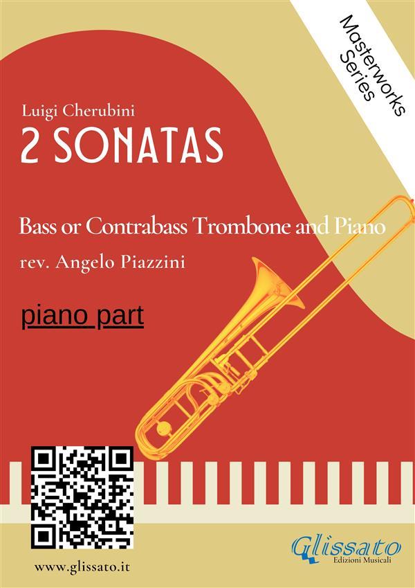 (piano part) 2 Sonatas by Cherubini - Bass Trombone and Piano