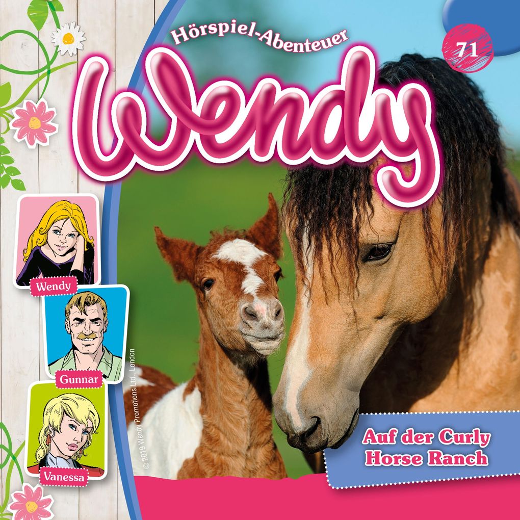 Auf der Curly Horse Ranch