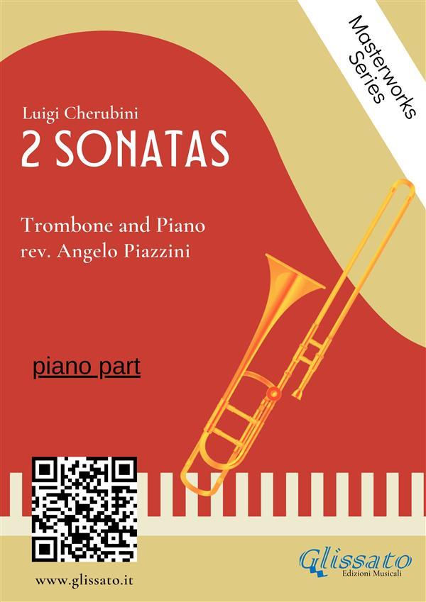 (piano part) 2 Sonatas by Cherubini - Trombone and Piano