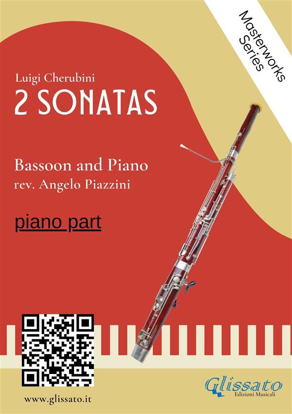 (piano part) 2 Sonatas by Cherubini - Bassoon and Piano