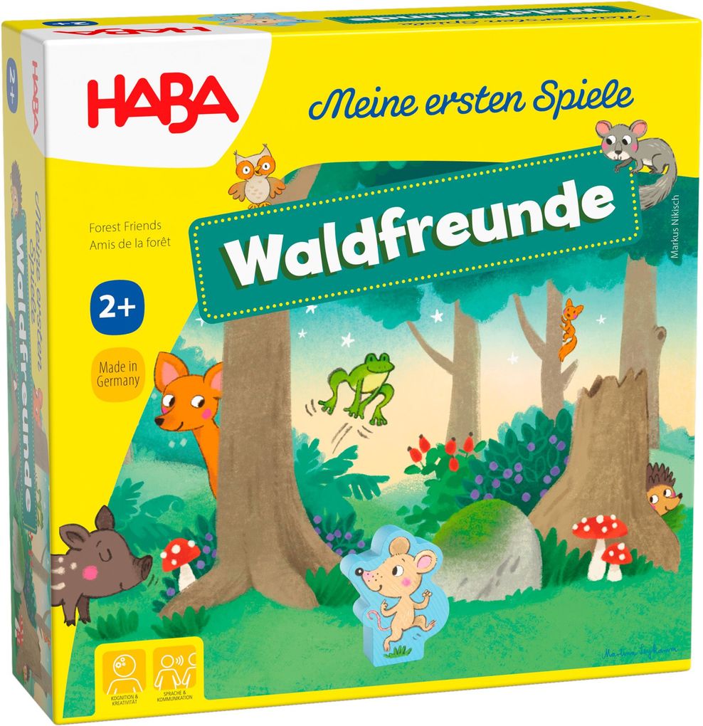 Image of HABA 306605 - Meine ersten Spiele, Waldfreunde, Memospiel