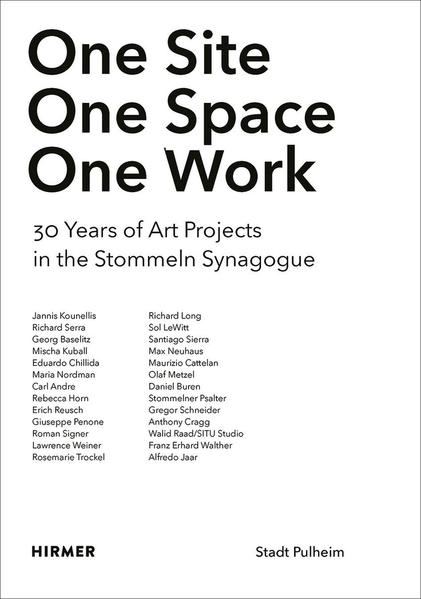One Site - One Space - One Work