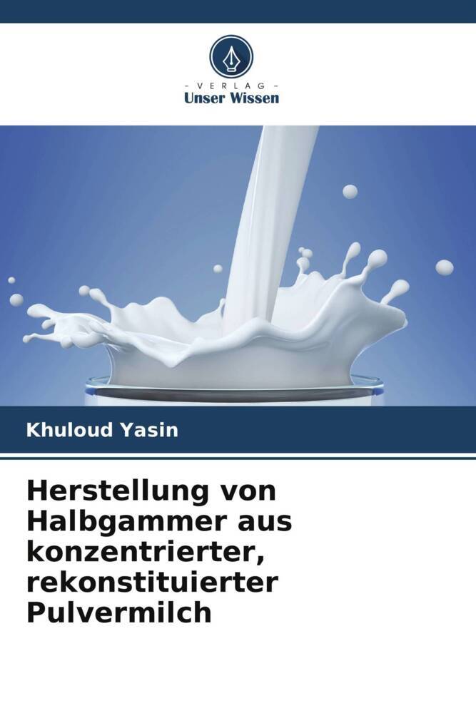 Herstellung von Halbgammer aus konzentrierter rekonstituierter Pulvermilch