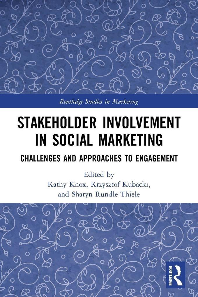 Stakeholder Involvement in Social Marketing
