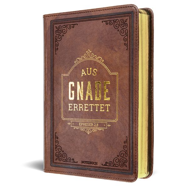Notizbuch: Aus Gnade errettet
