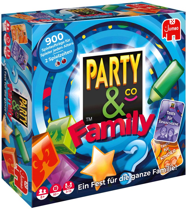 Image of Jumbo 19893 - Party & Co. Family, Familienspiel