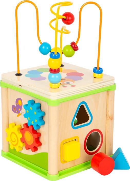 Image of small foot 10074 - Motorikwürfel Insekten 5in1 Spielhöhe: ca. 16cm