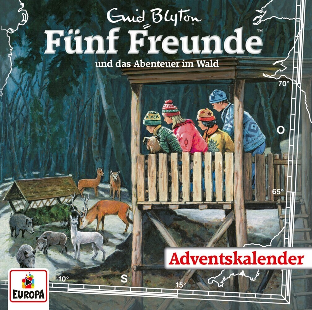 Fünf Freunde Adventskalender - Fünf Freunde und das Abenteuer im Wald