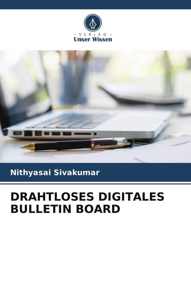 DRAHTLOSES DIGITALES BULLETIN BOARD