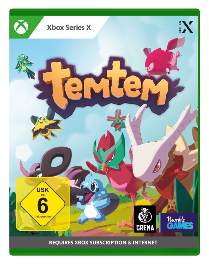 Temtem 1 Xbox Series X-Blu-ray Disc