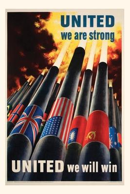 Vintage Journal United We Are Strong Poster