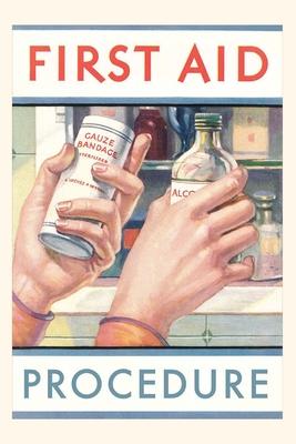 Vintage Journal First Aid Procedure