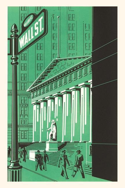 Vintage Journal Wall Street Poster