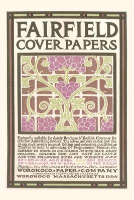 Vintage Journal Fairfield Cover Paper Arts & Crafts