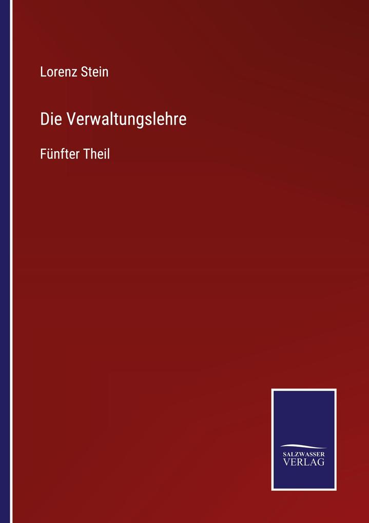 Die Verwaltungslehre