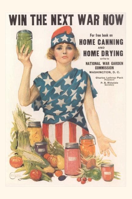 Vintage Journal Poster Encouraging Canning