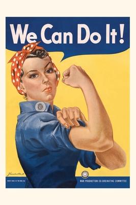 Vintage Journal We Can Do It Poster