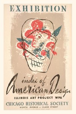 Vintage Journal Poster for American  Exhibition