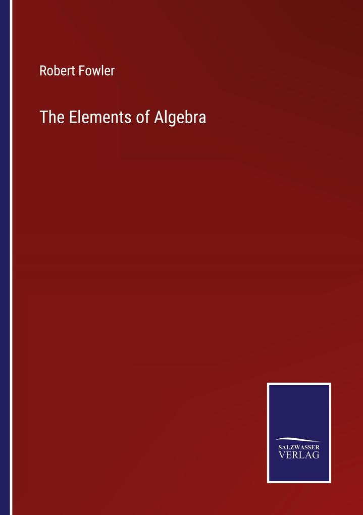 The Elements of Algebra