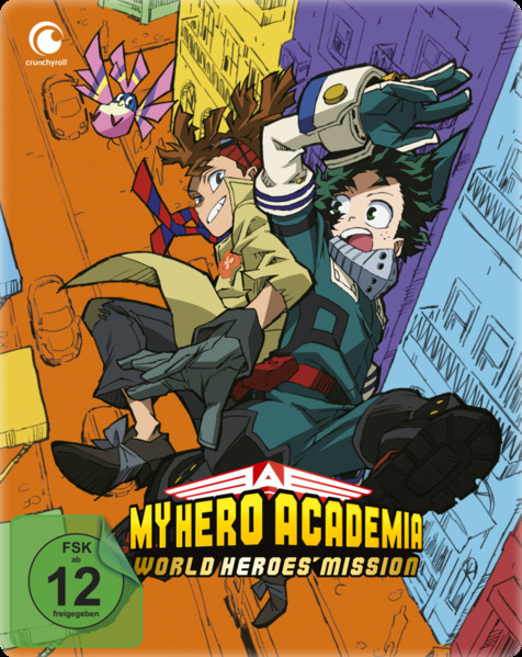 My Hero Academia - The Movie: World Heroes' Mission - DVD (Limited Steelbook Edition)1 DVD