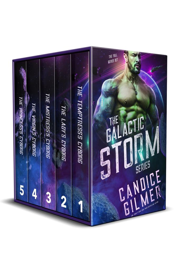 Galactic Storm Boxed Set: Cyborg Sci-fi Romance (Galactic Storm Collection Set #1)