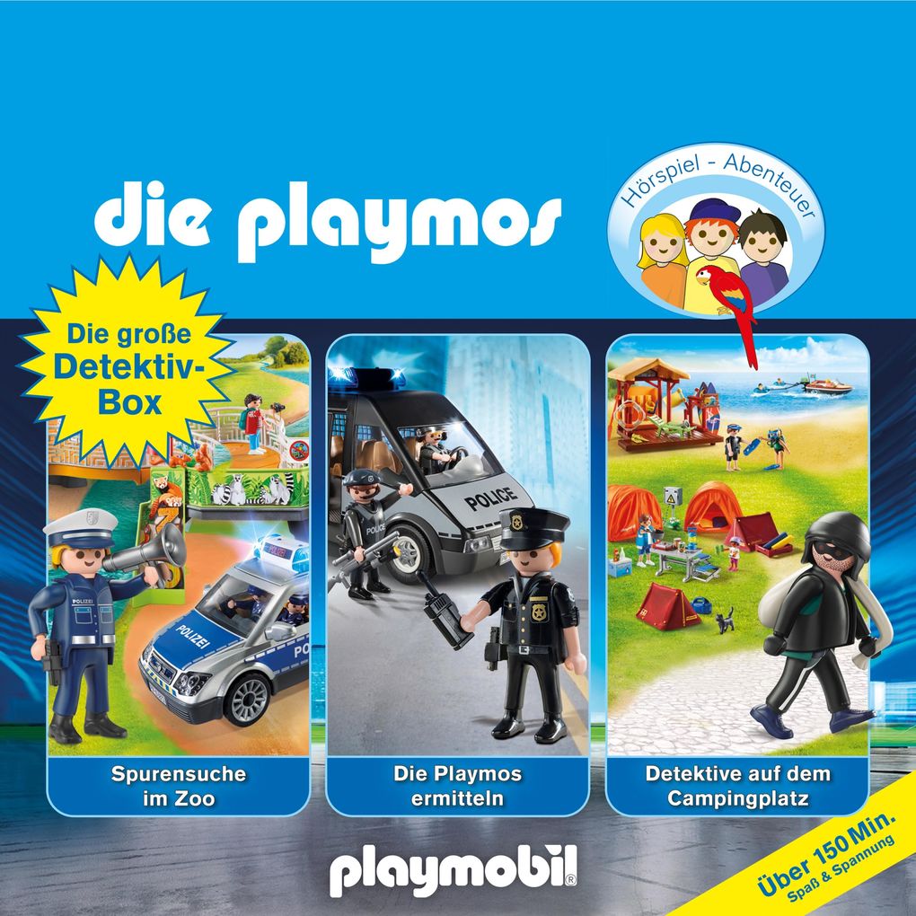 Die große Detektiv-Box - Das Original Playmobil Hörspiel Folgen 46 66 73