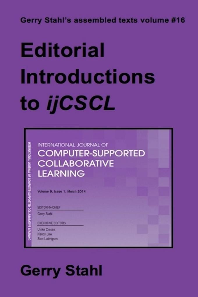 Introductions To ijCSCL