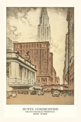 Vintage Journal Hotel Commodore New York City