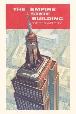 Vintage Journal Empire State Building Observatory from Above