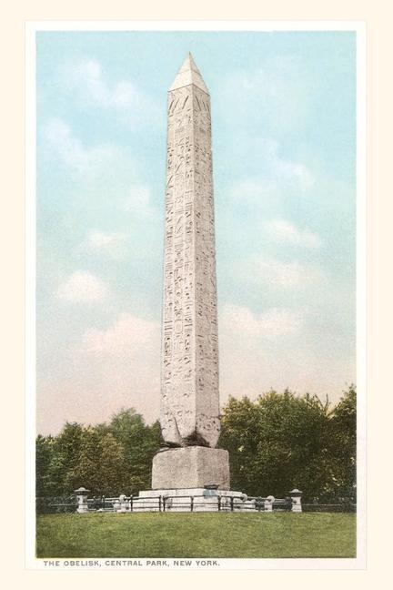 Vintage Journal Obelisk Central Park New York City