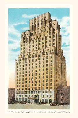 Vintage Journal Hotel Piccadilly New York City