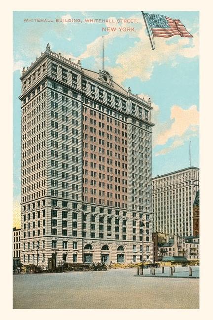Vintage Journal Whitehall Building New York City