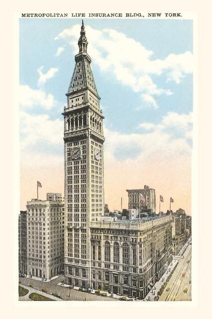 Vintage Journal Metropolitan Life Insurance Building New York City