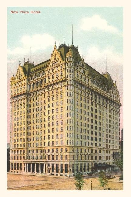 Vintage Journal New Plaza Hotel New York City