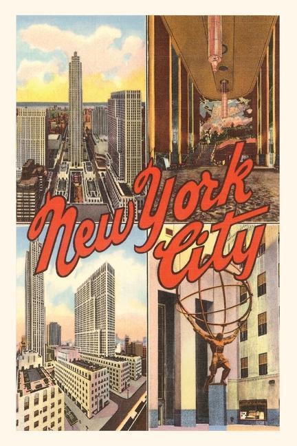 Vintage Journal Views of New York City