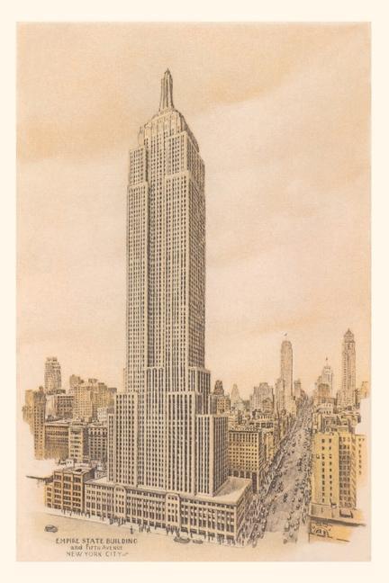 Vintage Journal The Empire State Building