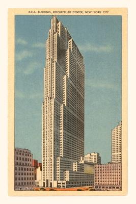 Vintage Journal RCA Building Rockefeller Center New York City