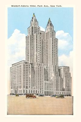 Vintage Journal Waldorf-Astoria Hotel New York City