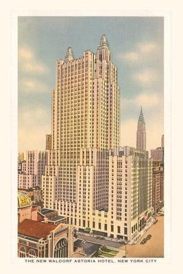 Vintage Journal Waldorf Astoria Hotel New York City