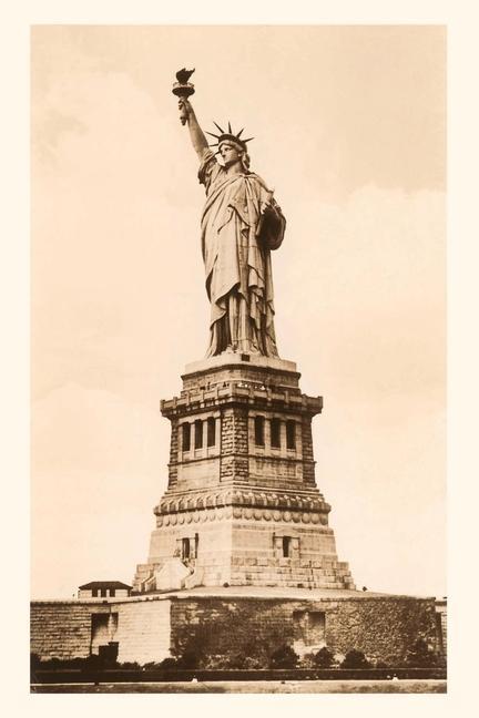 Vintage Journal Statue of Liberty New York City Photo
