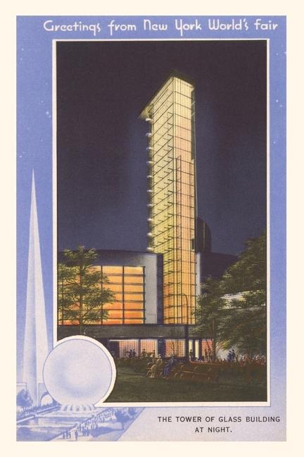 Vintage Journal Greetings from New York World‘s Fair Tower of Glass