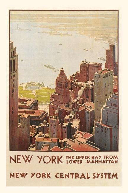 Vintage Journal Travel Poster New York City