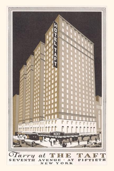 Vintage Journal Hotel Taft Manhattan