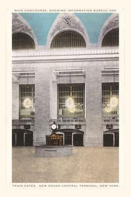 Vintage Journal Main Concourse Grand Central Station New York City